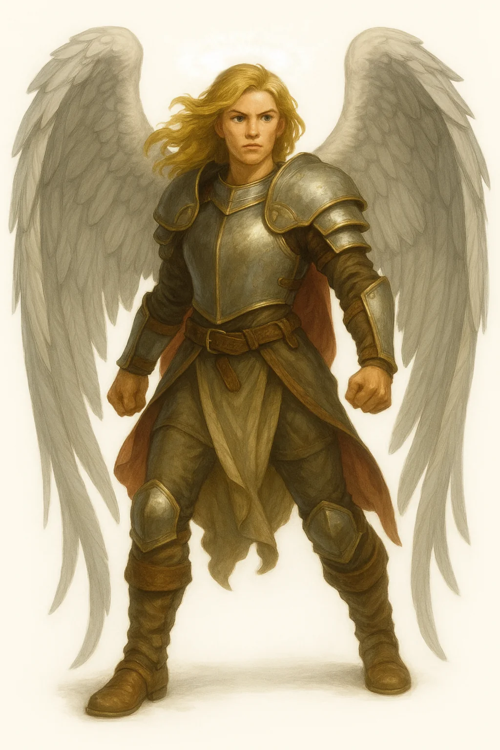 Daggerheart-Void new Ancestry AI-Images for the Cards (Earthkin, Tidekin, Emberkin, Skykin, Aetheris, Gnome) picture 3 of 6