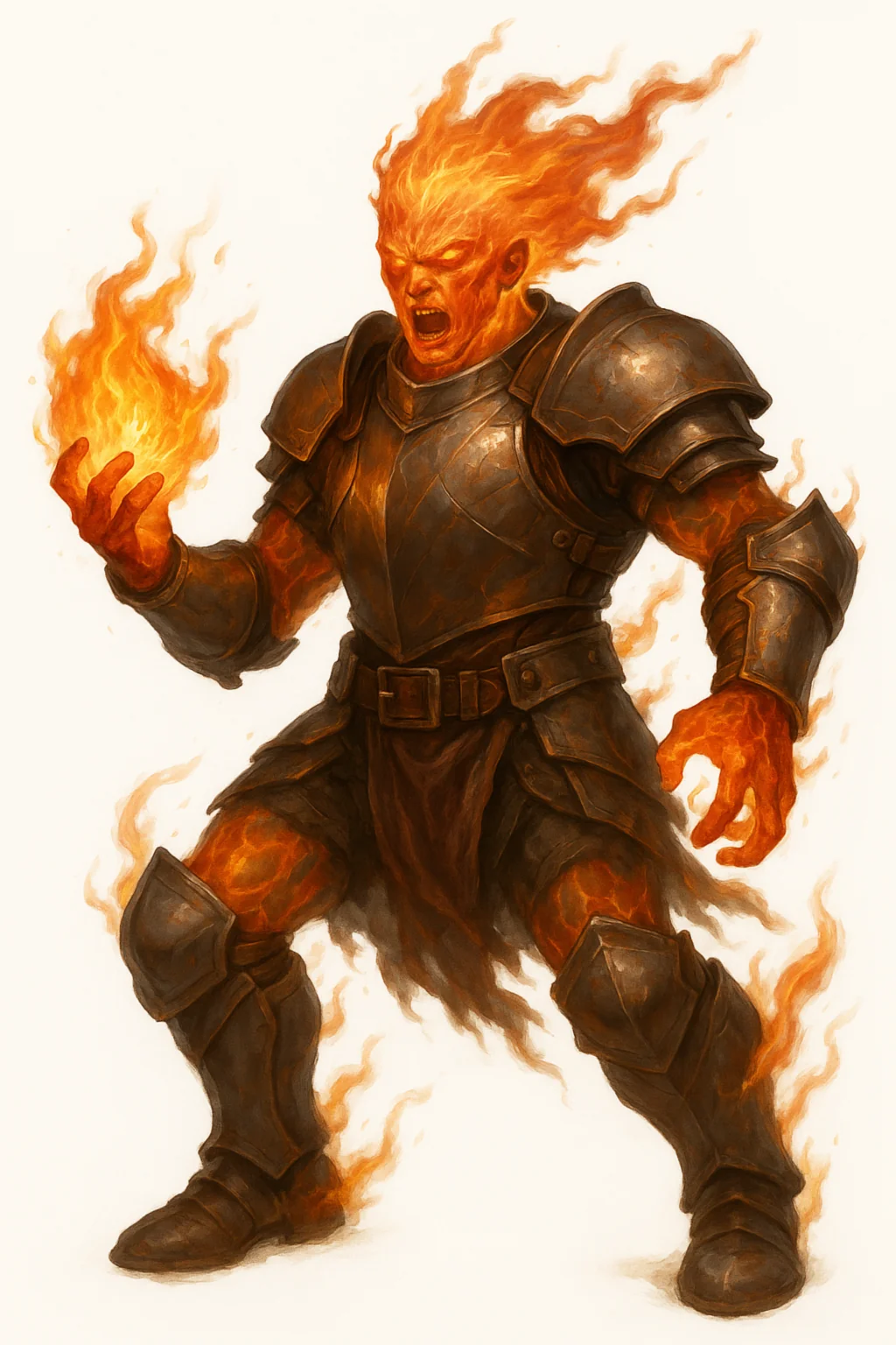 Daggerheart-Void new Ancestry AI-Images for the Cards (Earthkin, Tidekin, Emberkin, Skykin, Aetheris, Gnome) picture 5 of 6