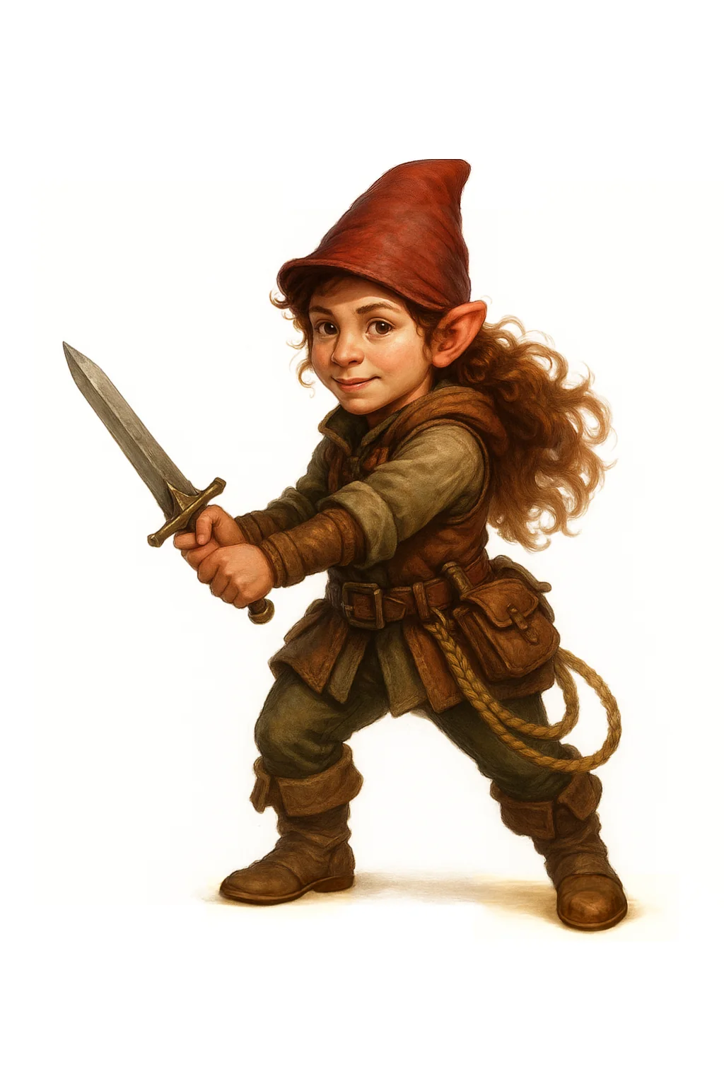 Daggerheart-Void new Ancestry AI-Images for the Cards (Earthkin, Tidekin, Emberkin, Skykin, Aetheris, Gnome) picture 6 of 6