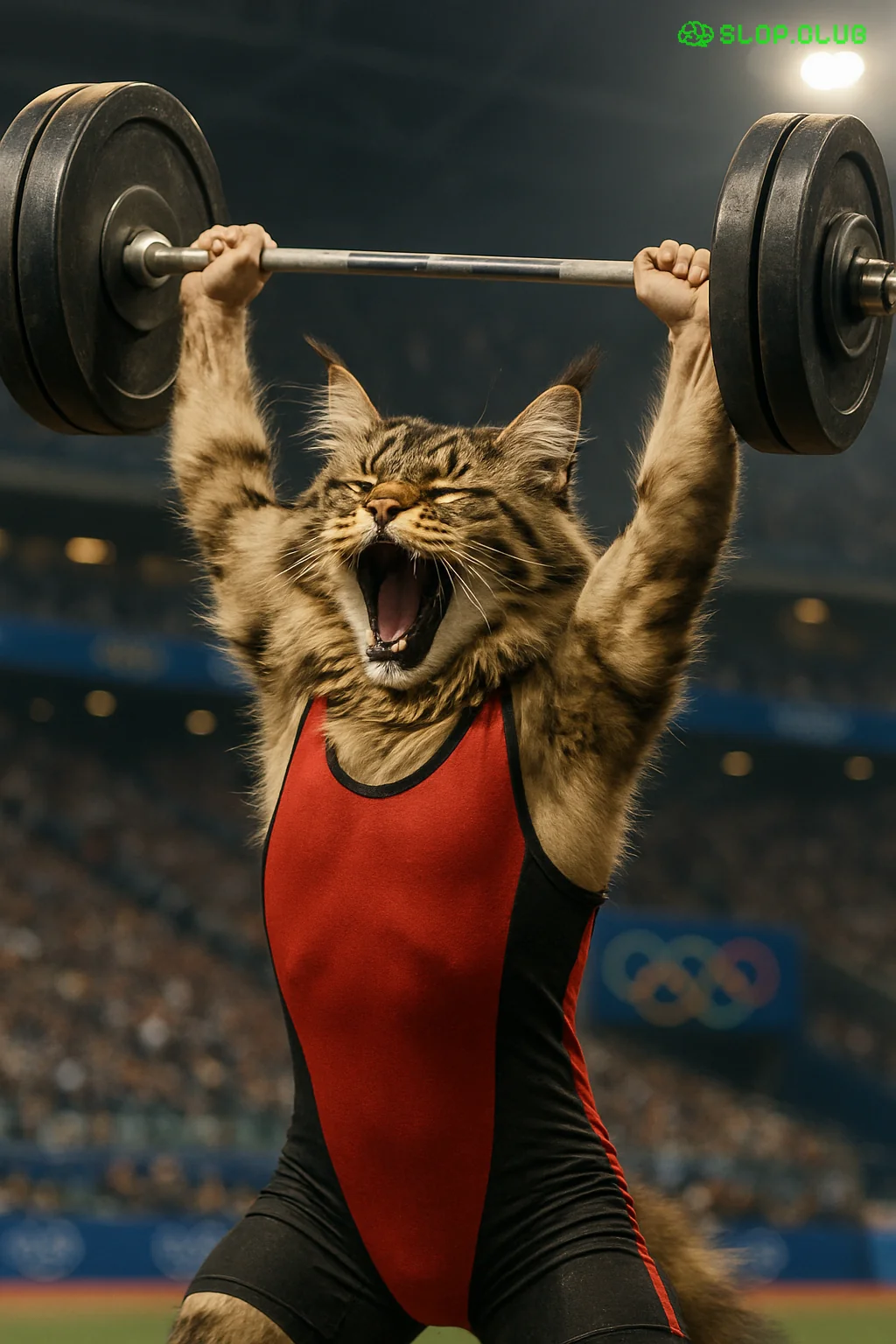 Maine Coon cat powerlifter! picture 1 of 1