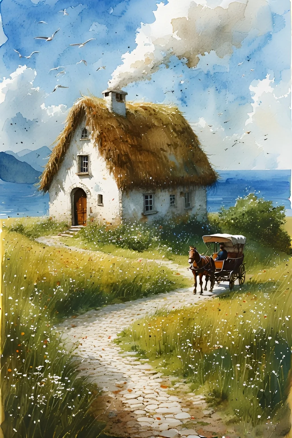 House in the field. picture 1 of 7