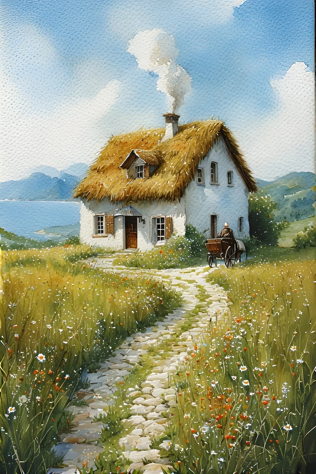 House in the field. picture 5 of 7