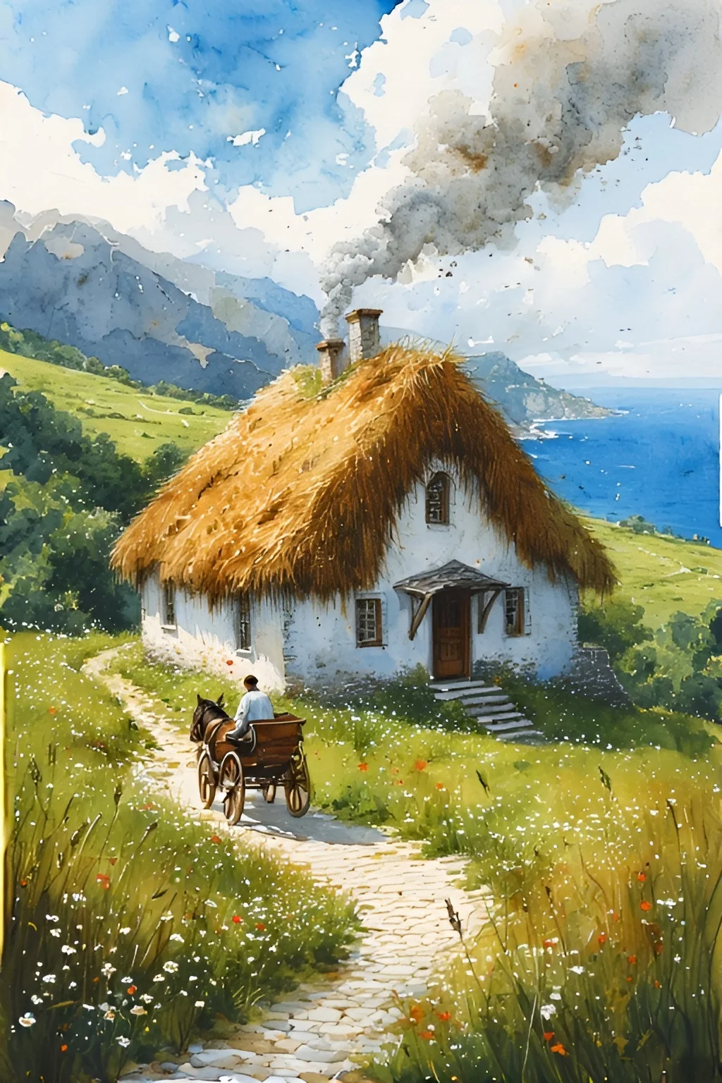 House in the field. picture 6 of 7