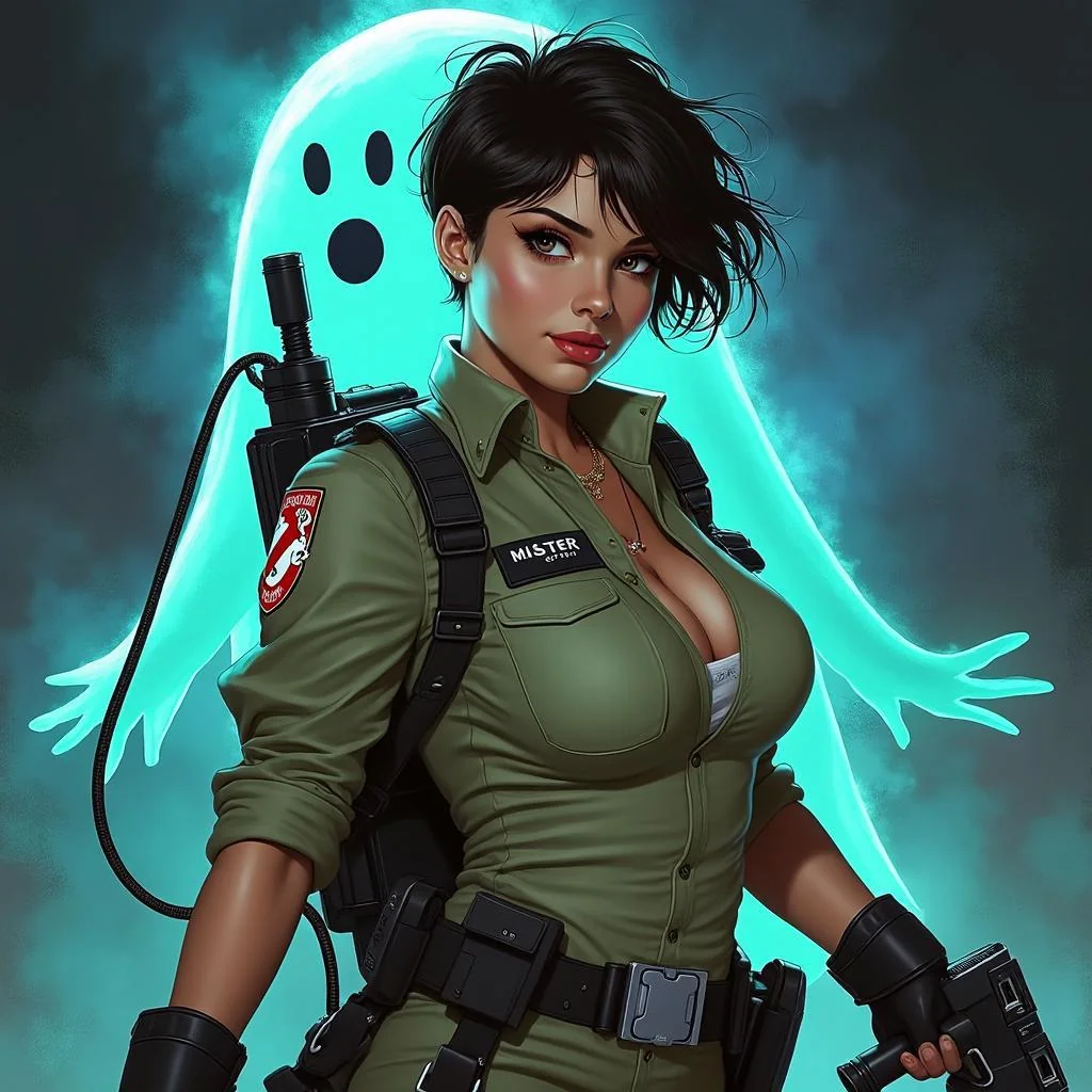 My ghost busters Oc I made with chat gpt picture 1 of 1