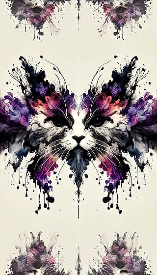 Joy Rorschach patterns'