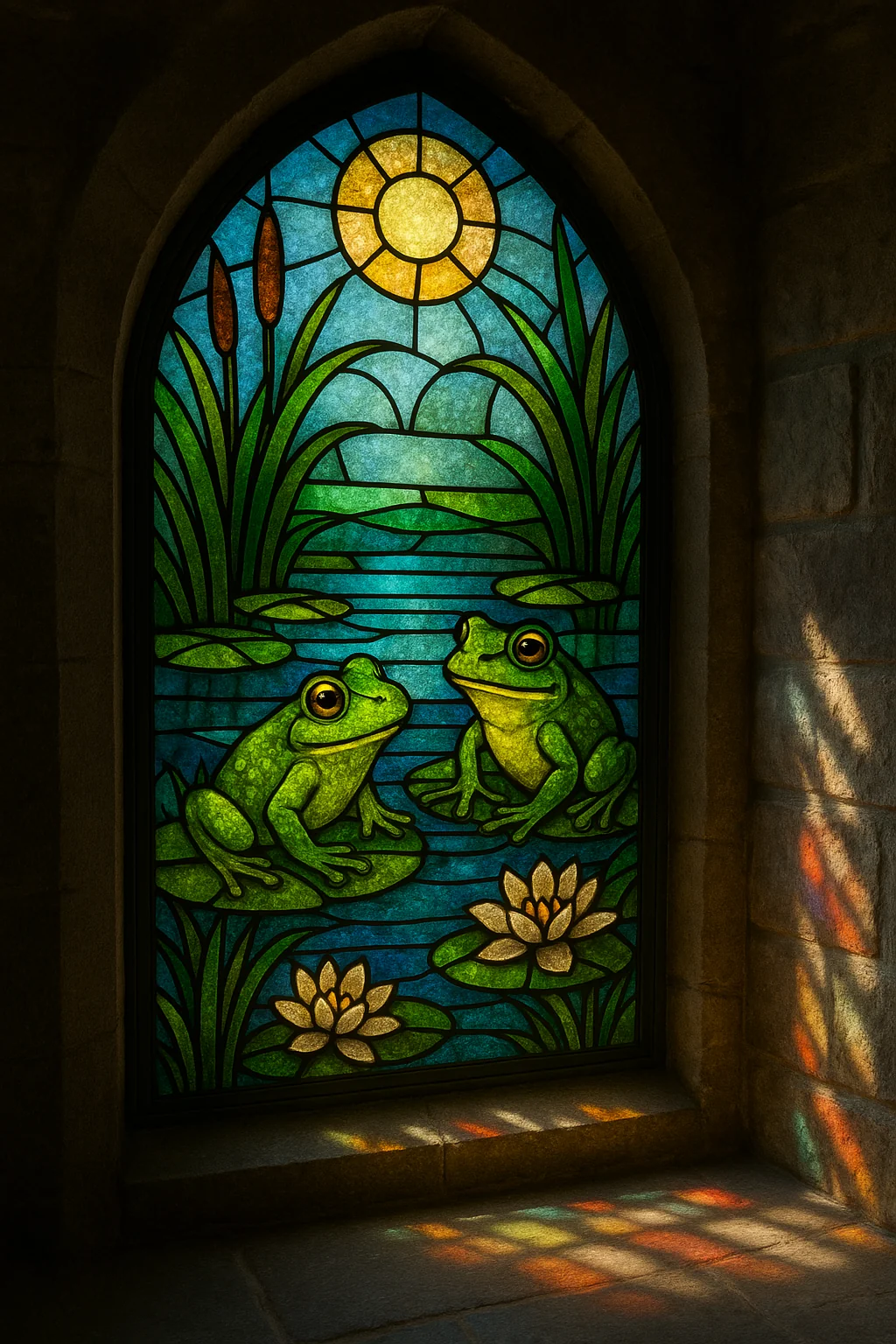 Steind glass picture 5 of 5