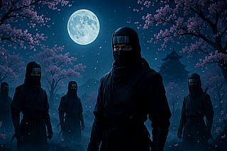 Shinobi, a night in feudal Japan'
