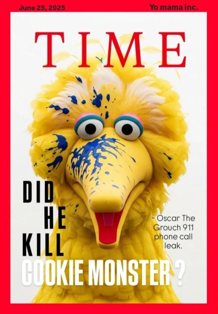 Breaking News: Murder in Sesame Street! picture 1 of 1