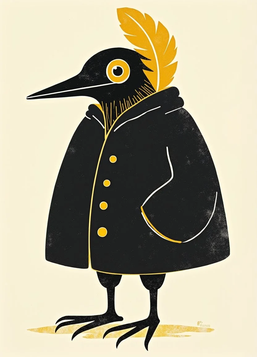 AI Linocut Prints— favorites? picture 2 of 20