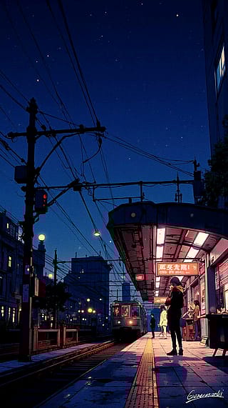Urban Stars and Station Lights / Phone Wallpaper Archives'