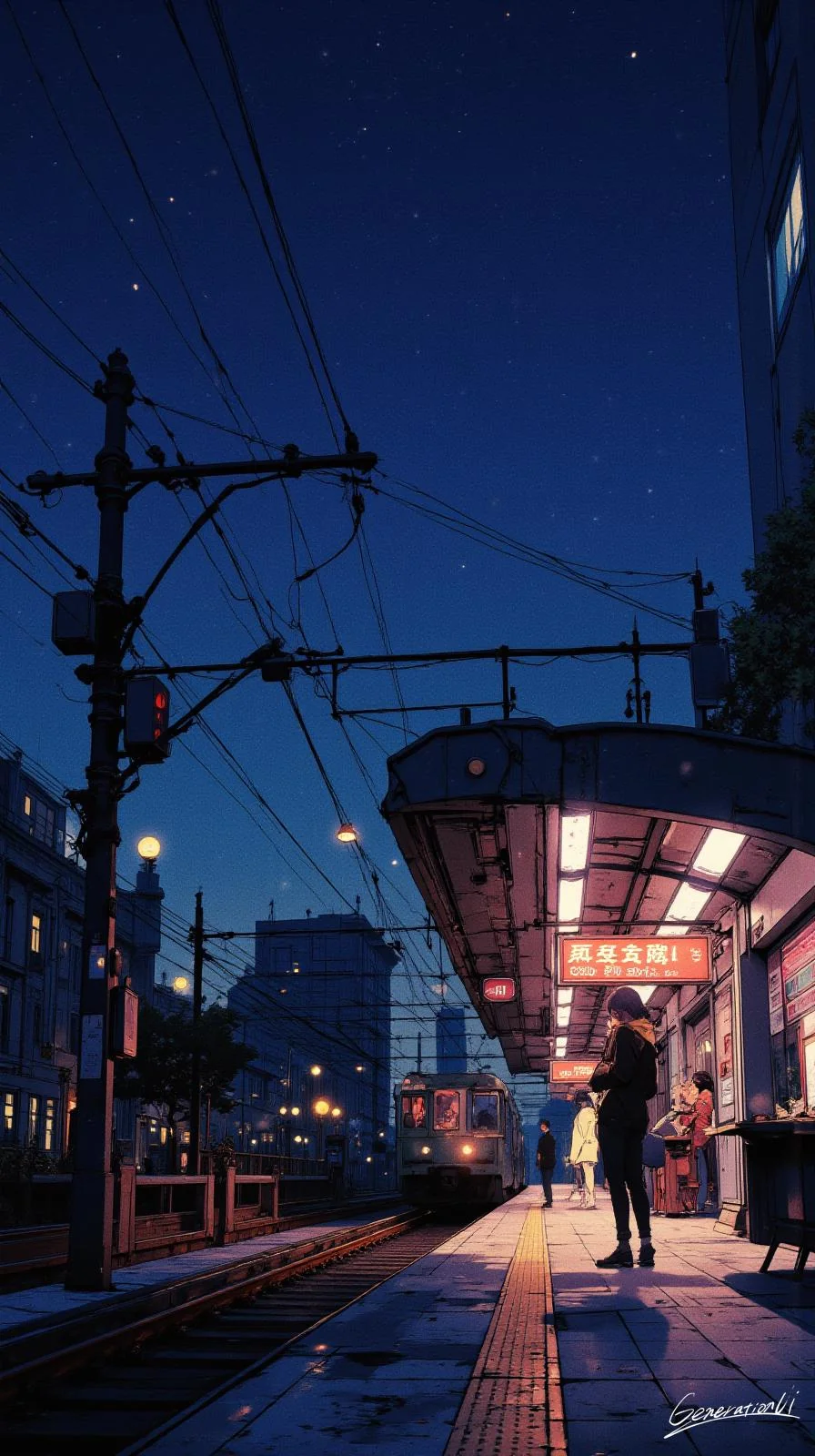 Urban Stars and Station Lights / Phone Wallpaper Archives picture 1 of 1