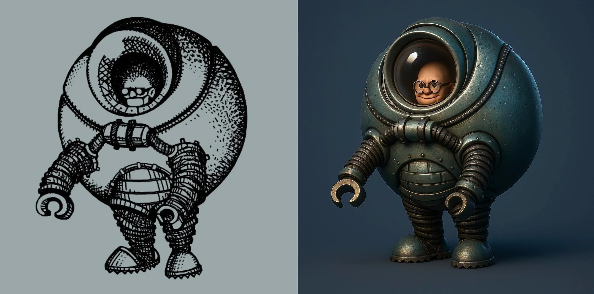 Using ChatGPT to see my concept art as fully rendered 3D images picture 4 of 6