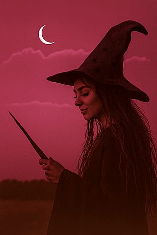 Witch and Moon'