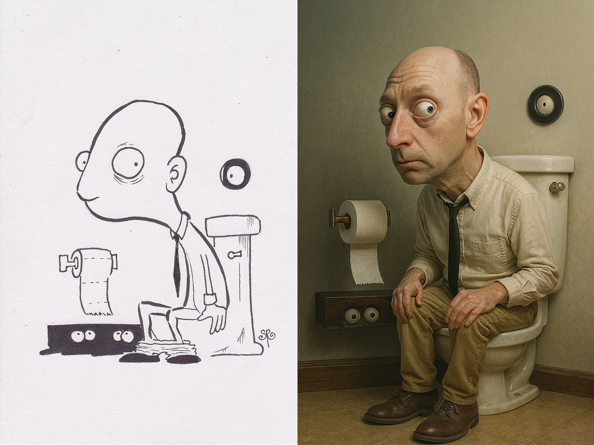 Collaborating with ChatGPT using my old drawings is my new favorite thing picture 3 of 15
