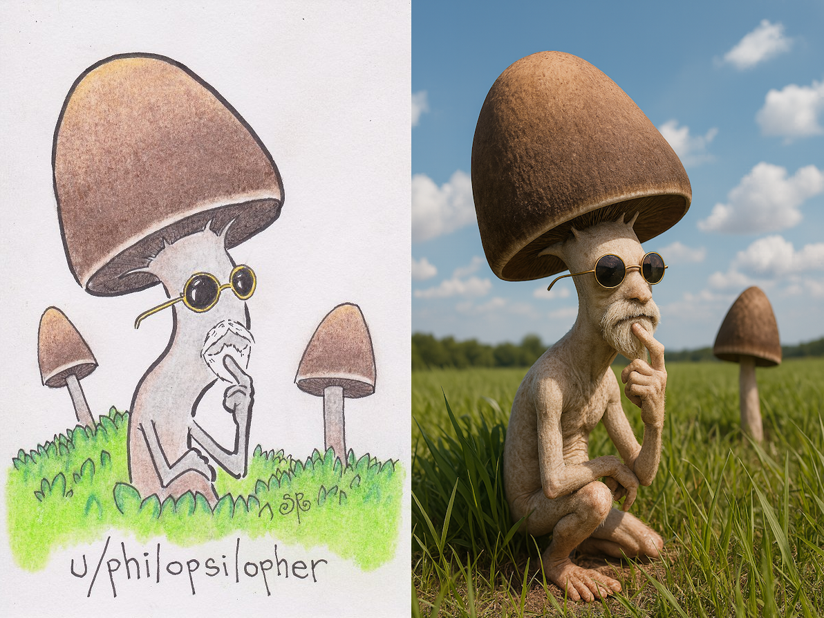 Collaborating with ChatGPT using my old drawings is my new favorite thing picture 4 of 15