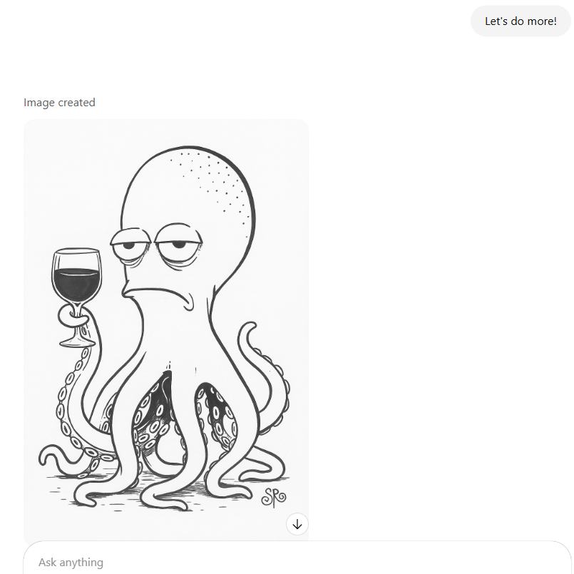 Collaborating with ChatGPT using my old drawings is my new favorite thing picture 7 of 15