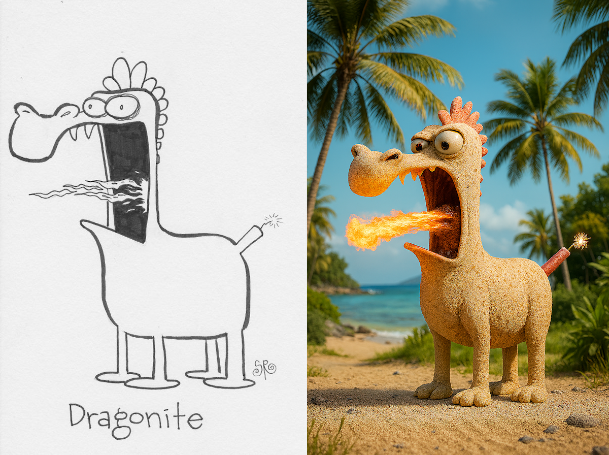 Collaborating with ChatGPT using my old drawings is my new favorite thing picture 8 of 15