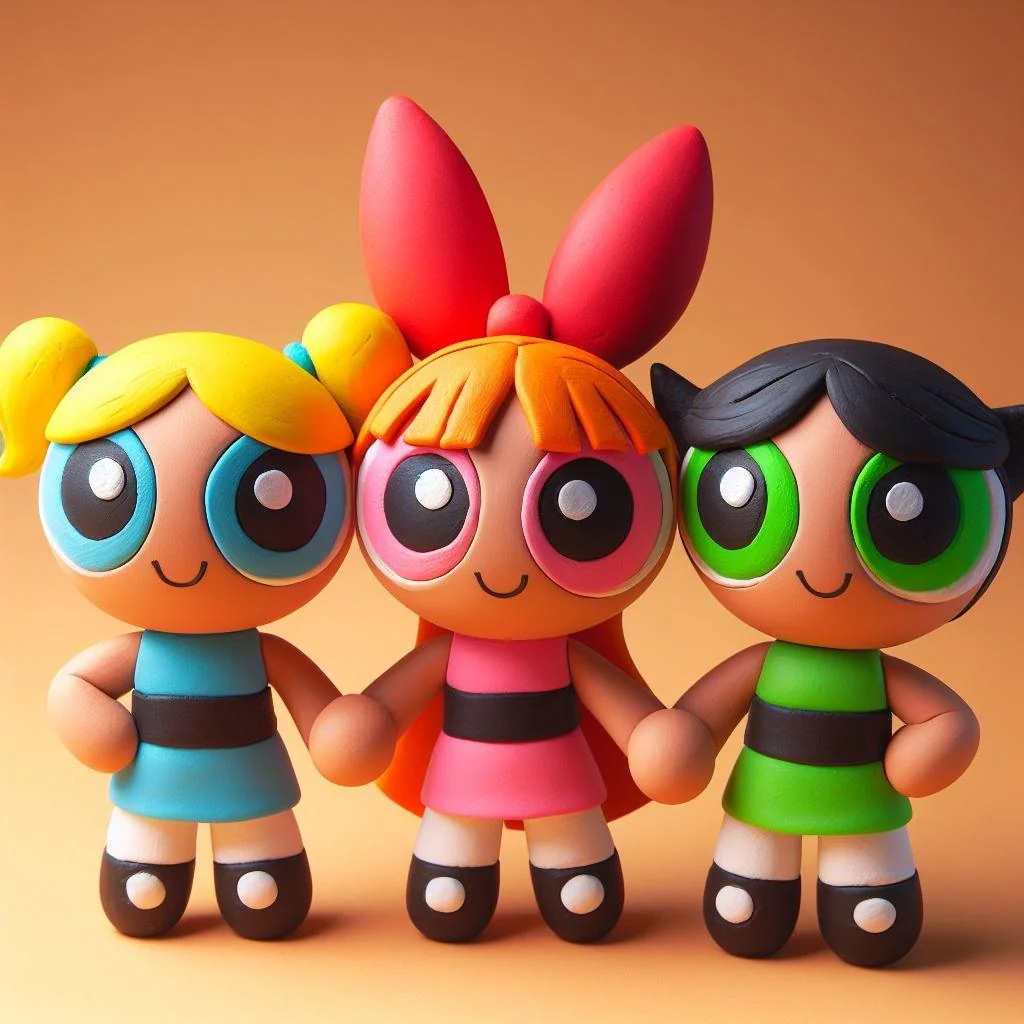 Claymation of some popular female characters you might recognize (20 images.) picture 2 of 20