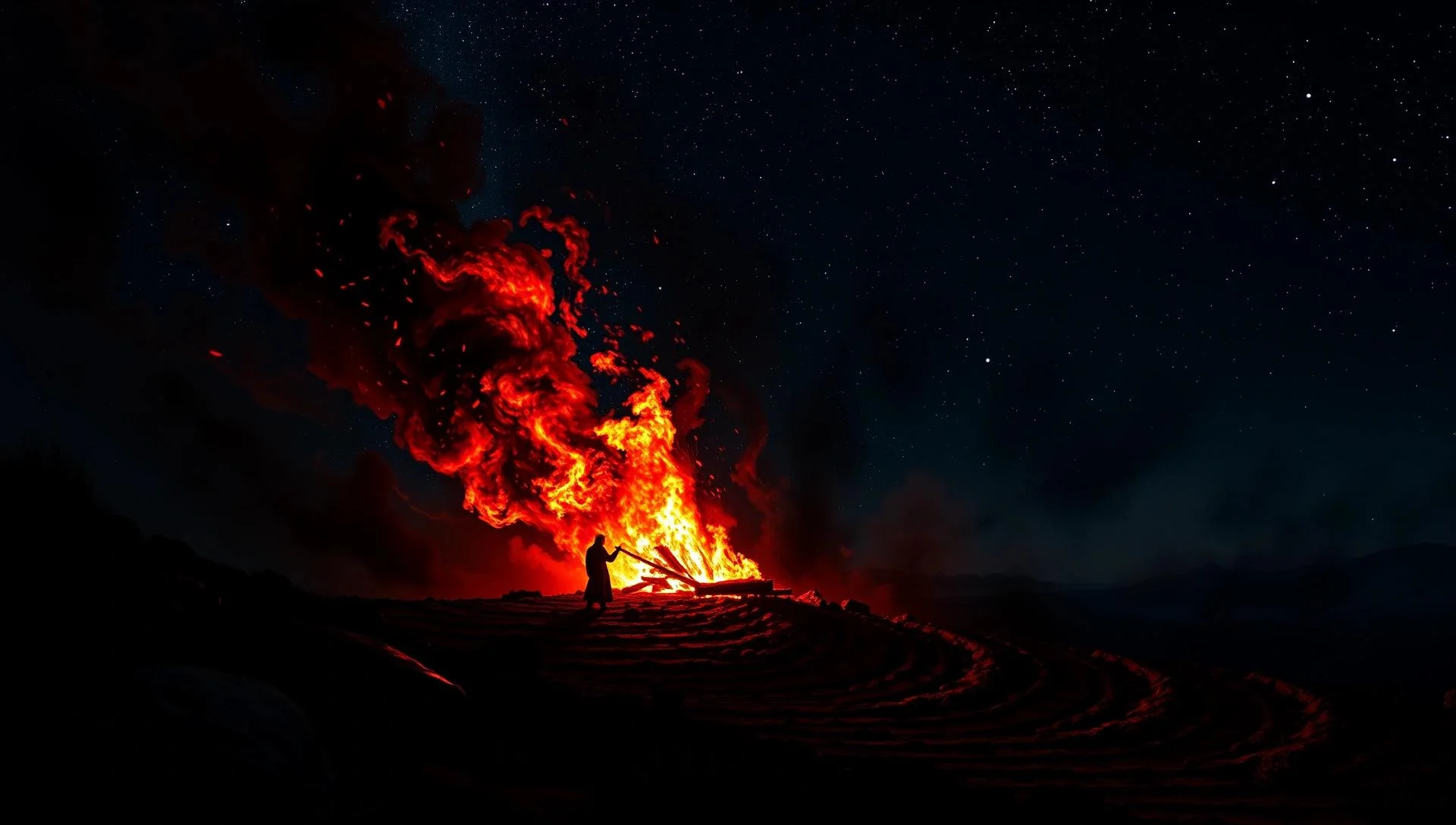 Keeping the fire burning picture 1 of 1