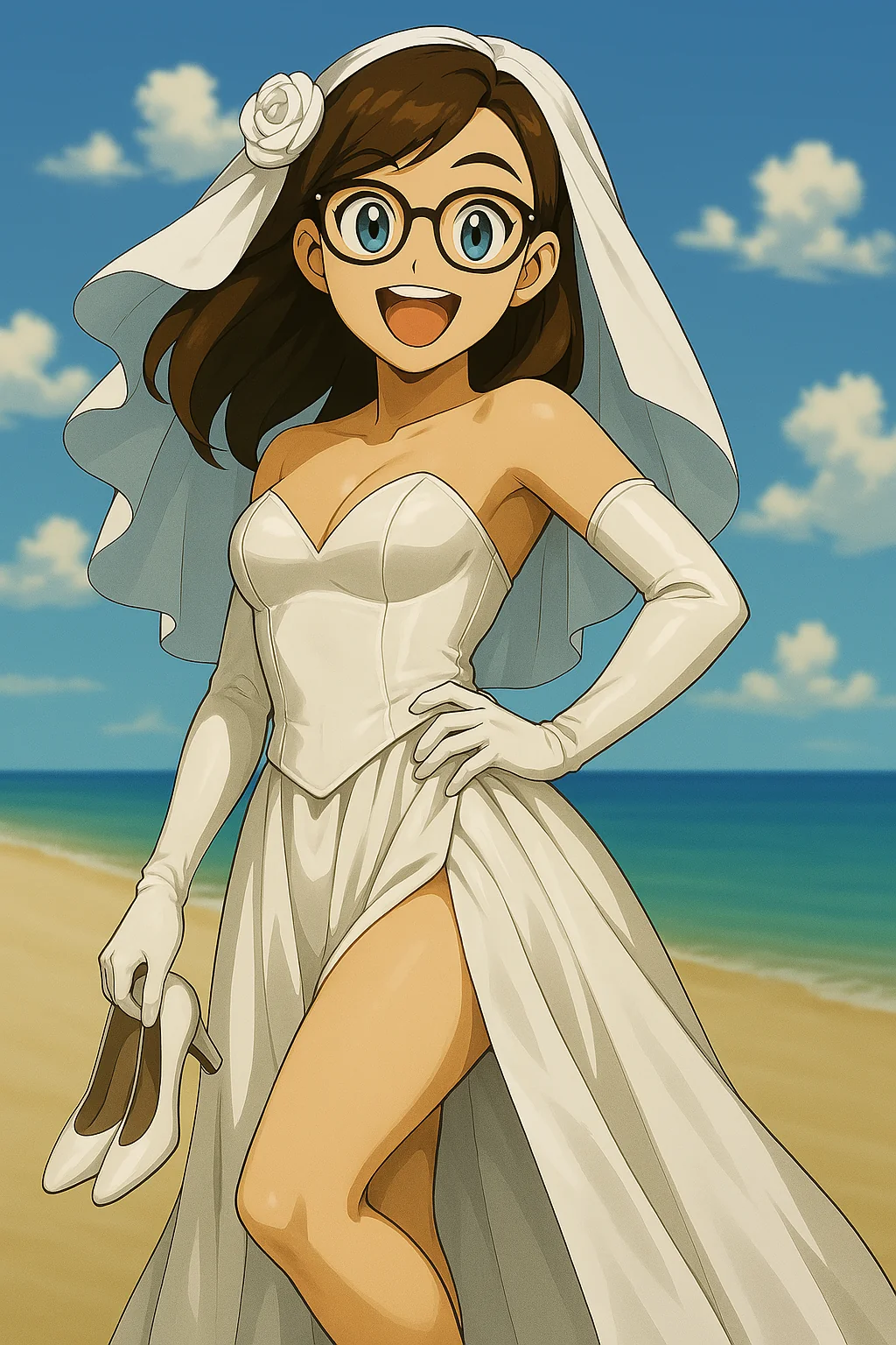 Anime bride (styled after my wife) picture 1 of 3