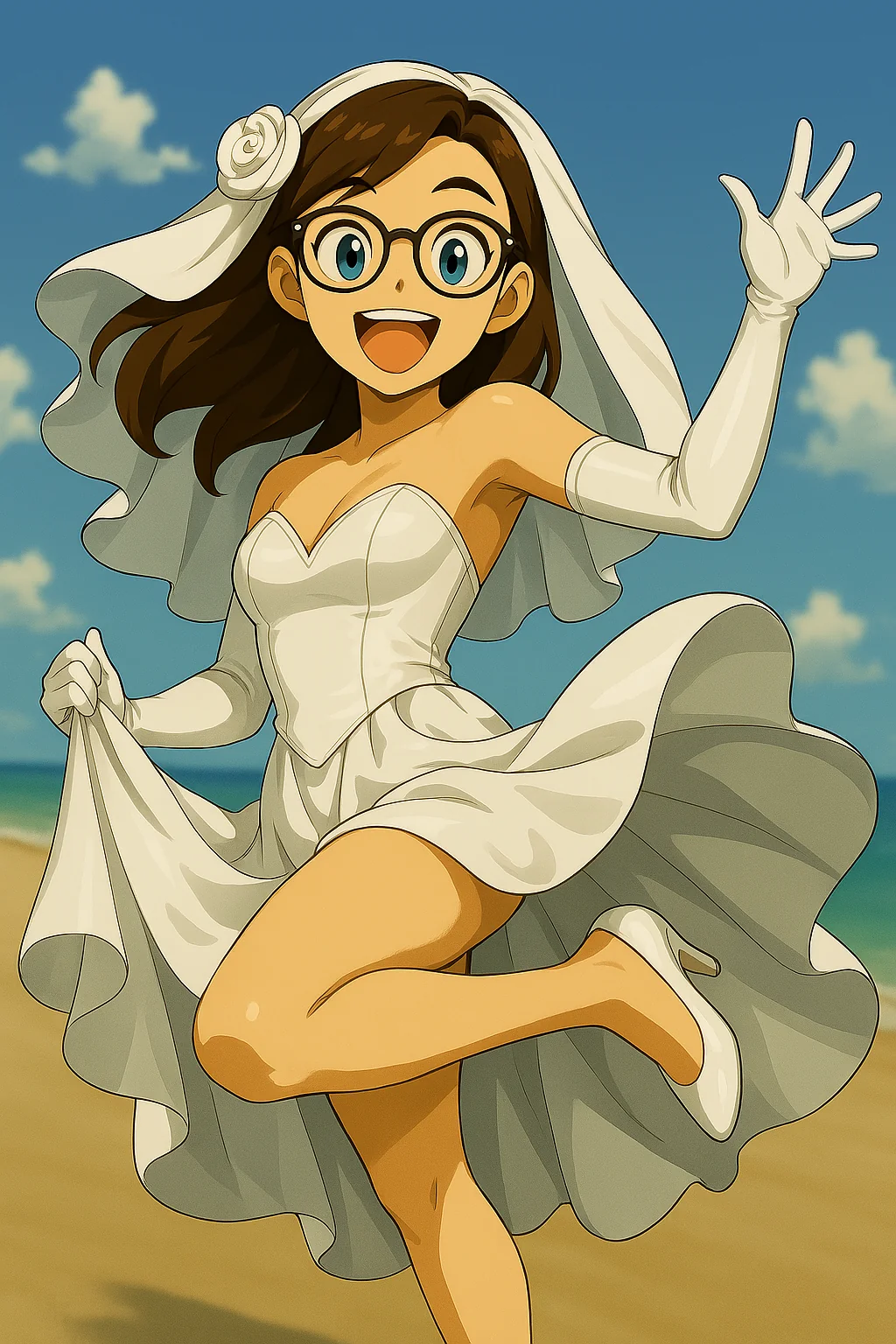 Anime bride (styled after my wife) picture 2 of 3
