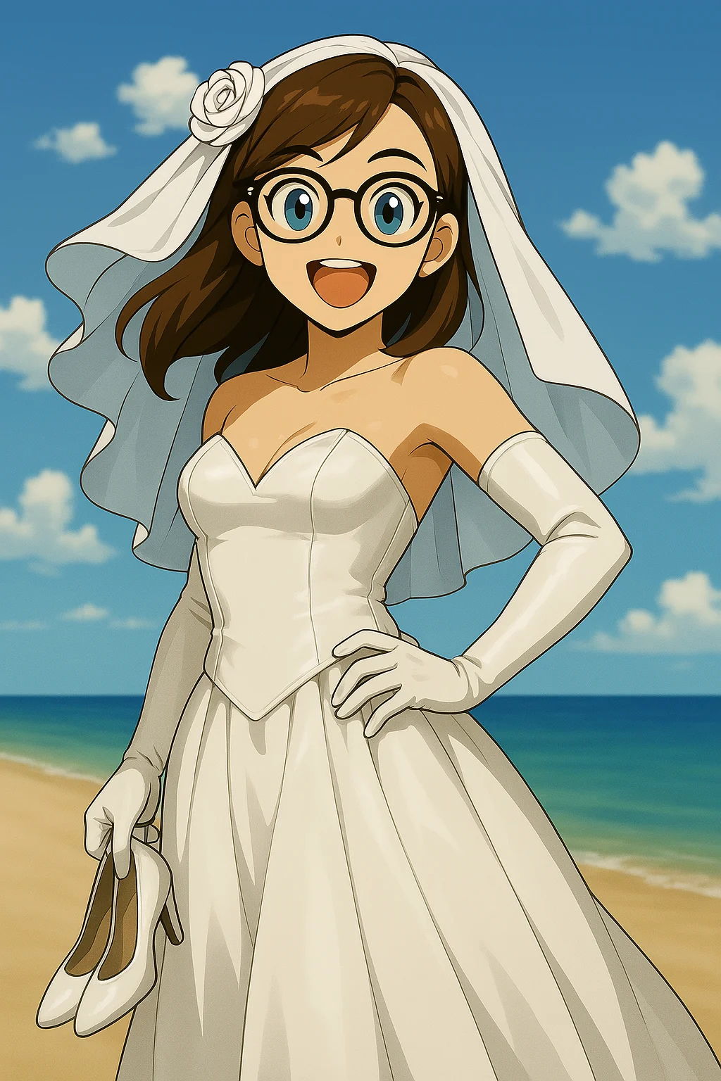 Anime bride (styled after my wife) picture 3 of 3