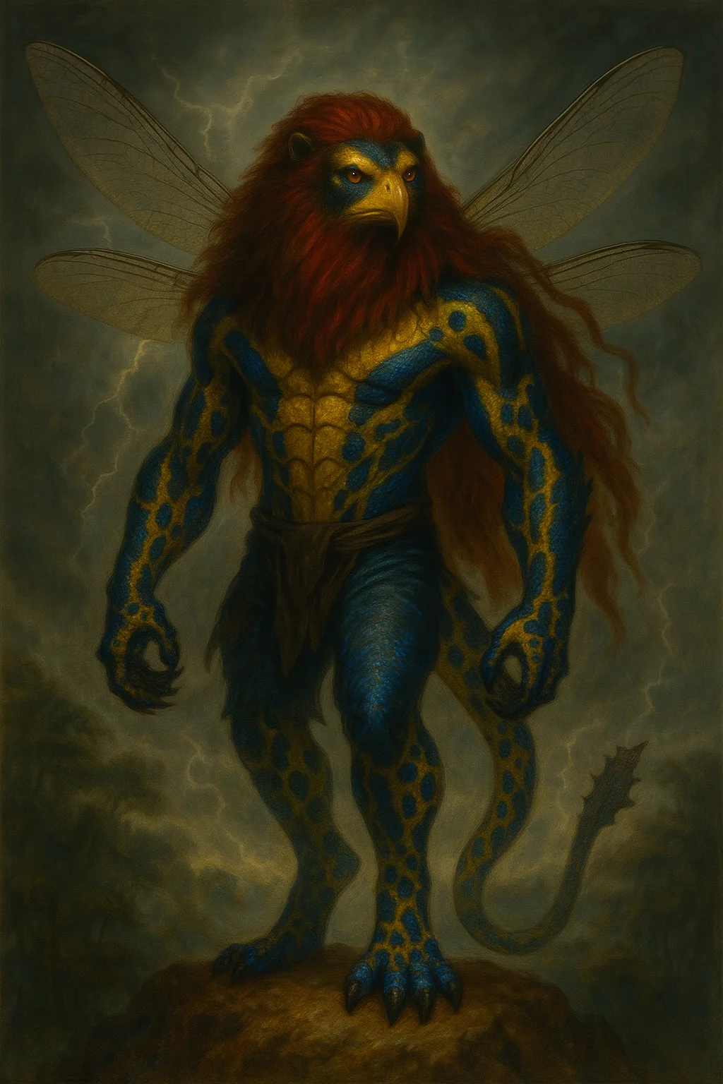 After some more tries I got the final product of what I wanted my animal kingdom powered hero to look like and a name to go with it: Gryph The Wild (just The Wild to the public) picture 1 of 1