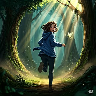 My AI-Generated Daydream: Swipe to Escape the Office Mundane!'