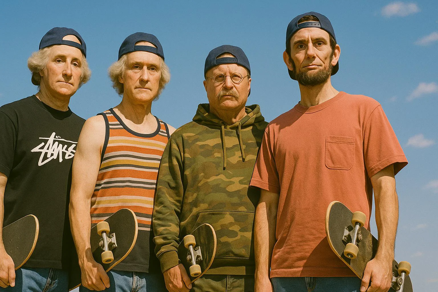 The Mount Rushmore of skateboarding picture 1 of 1