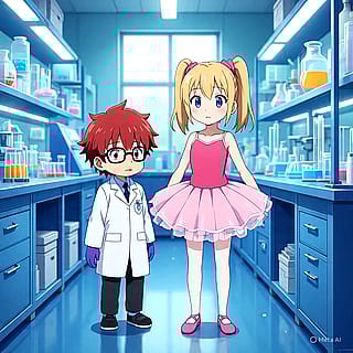 Anime Dexter’s Laboratory.'