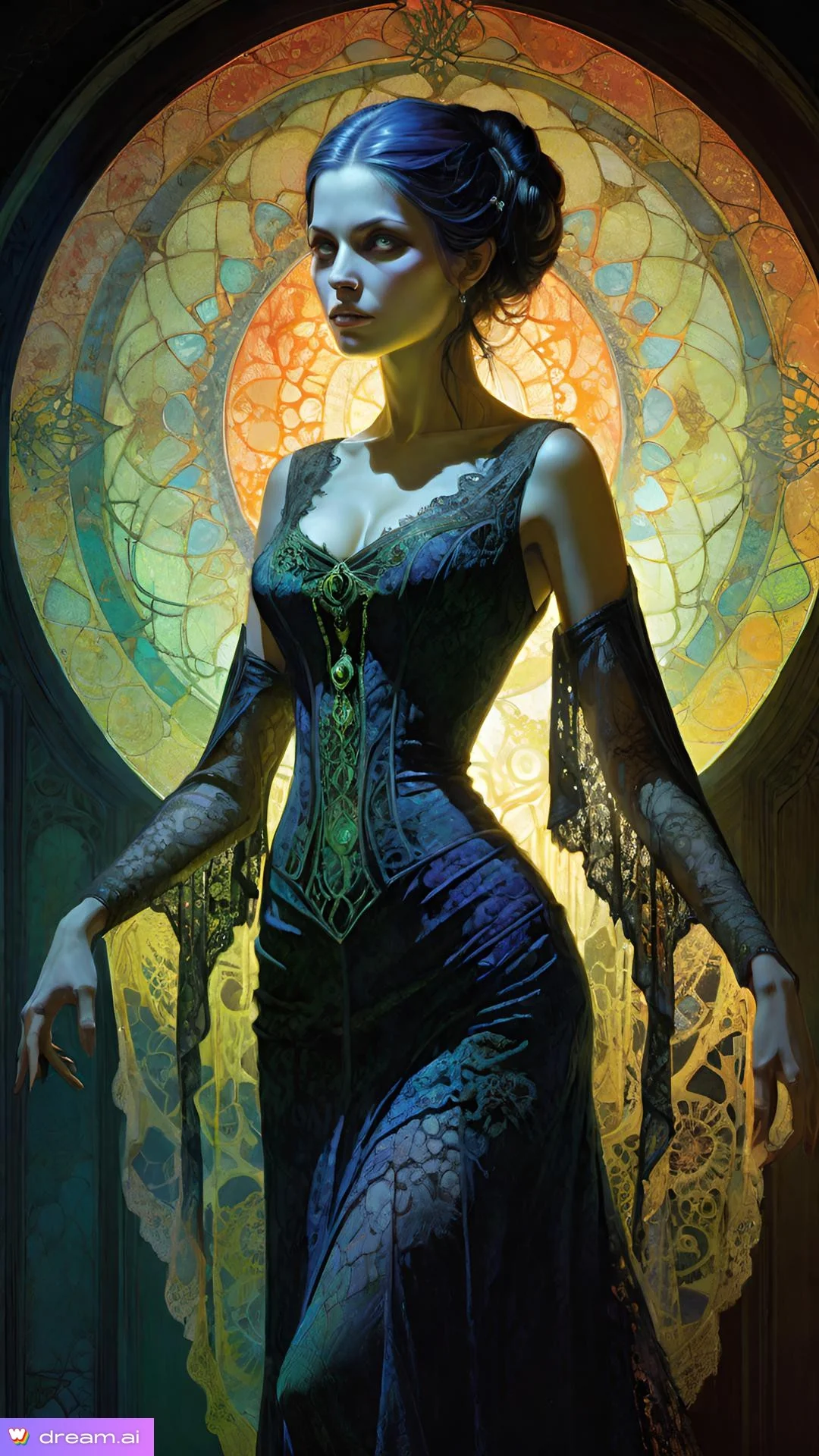 Souls of shadows and colored light picture 6 of 6