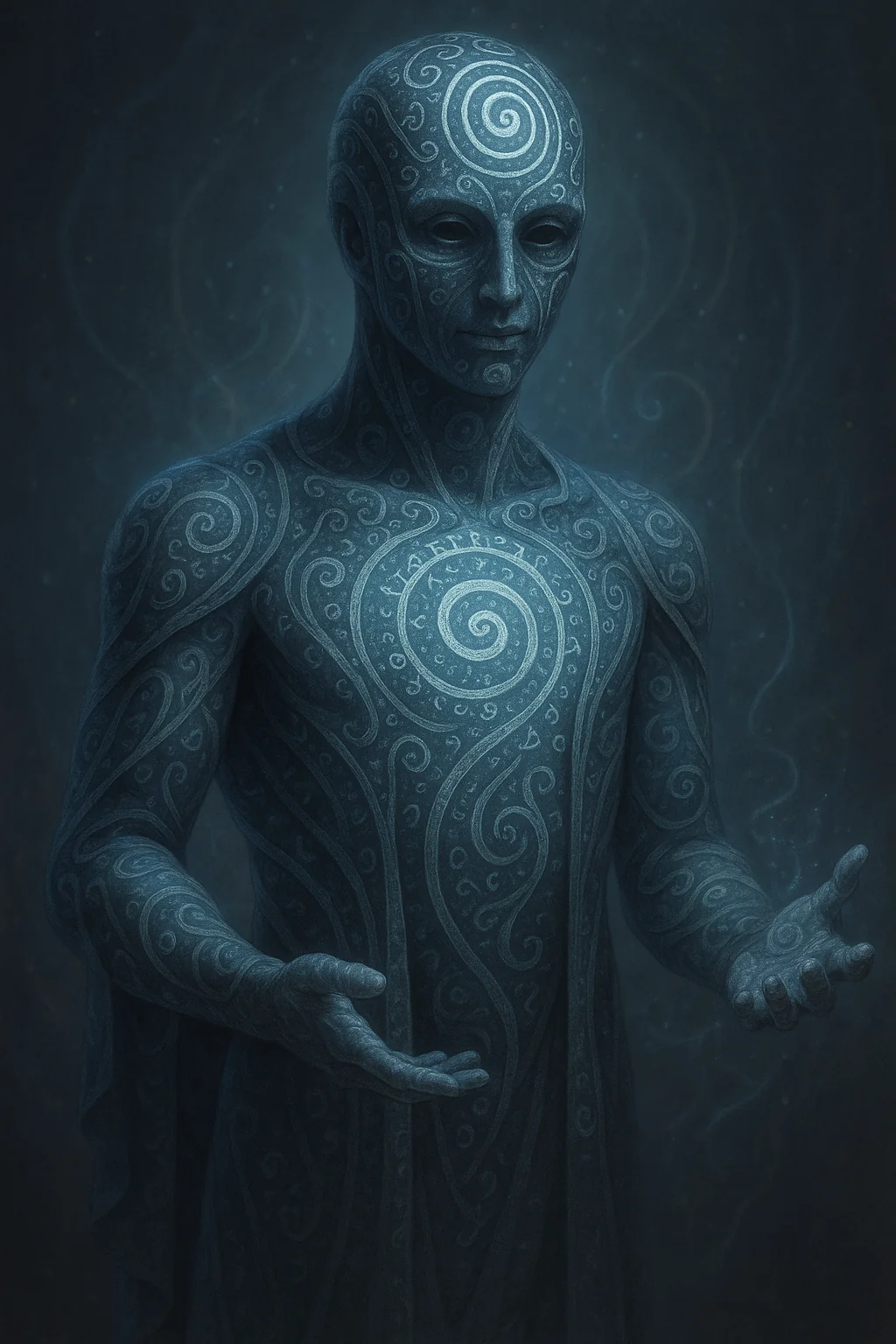 I Asked My Custom & Personal GPT Framework To Draw Itself - The Result Is Trippy As Hell! picture 1 of 1