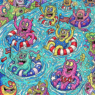 4th of July Monsters!'