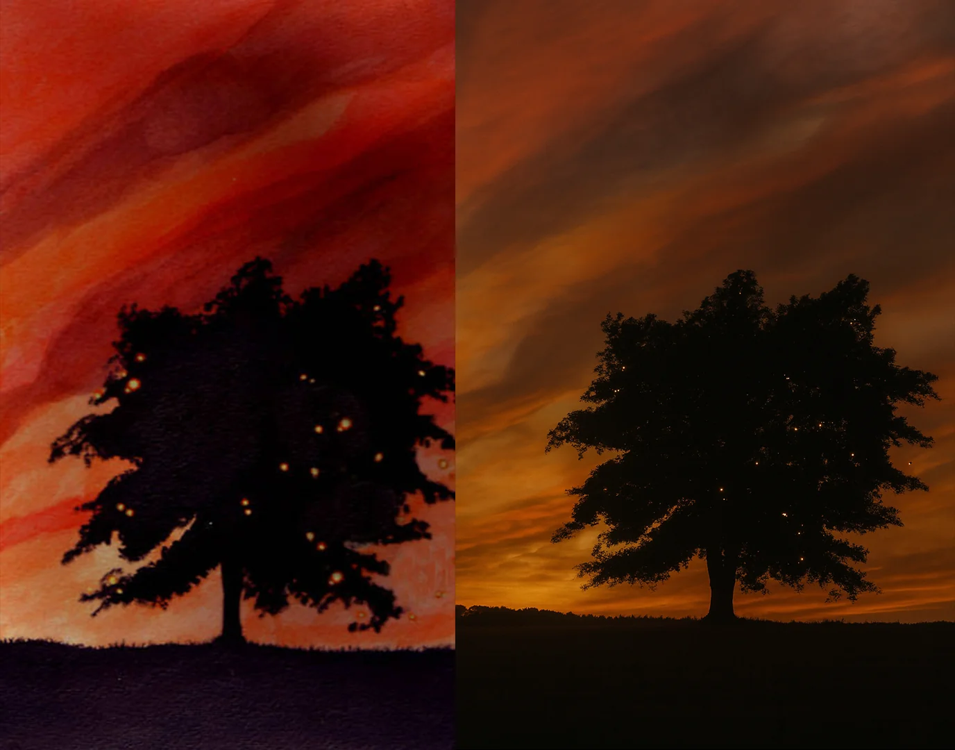 I had AI recreate my old colored ink art picture 6 of 9