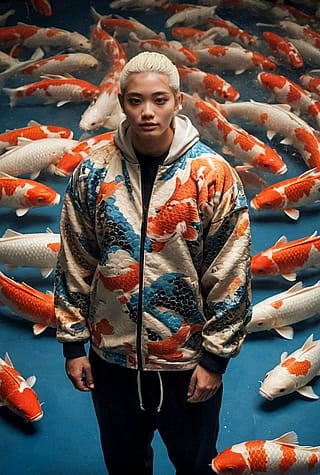 Koi fish vibes'