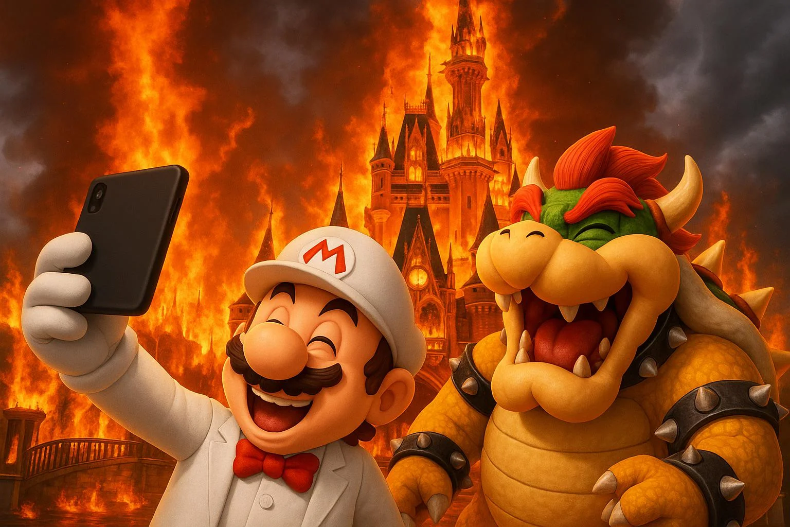 Mario and Bowser: Kingdom Crashers picture 1 of 1
