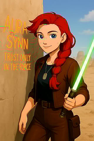 Aura-Synn a new jedi'