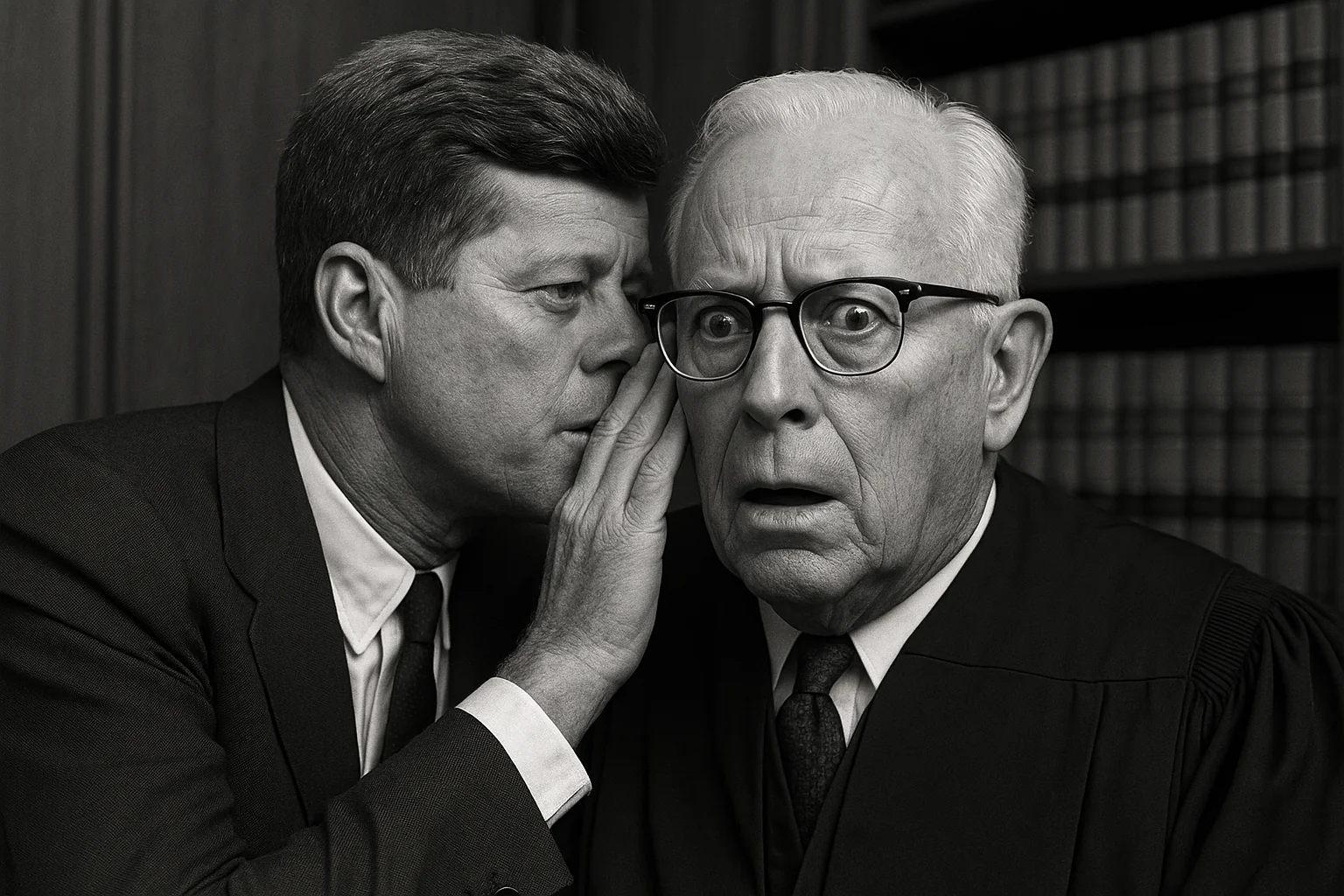 What of JFK came back from the dead to tell Chief Justice Warren who killed him? Would it be in the official report or would it still be covered up? picture 1 of 1
