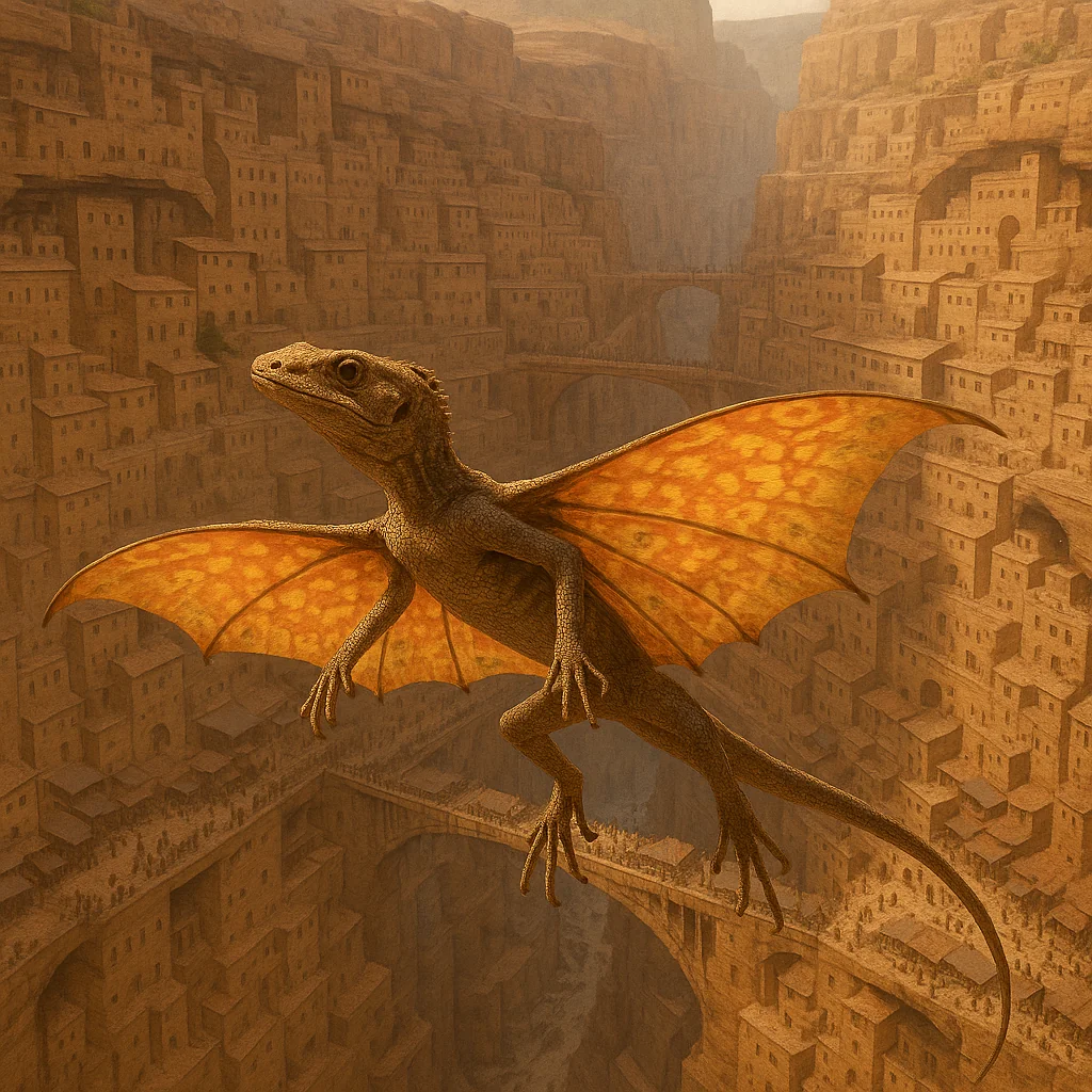 Draco Lizard Dragon picture 1 of 1