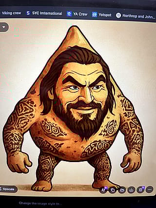 I call this little piece of genius “Jason Samosa”'