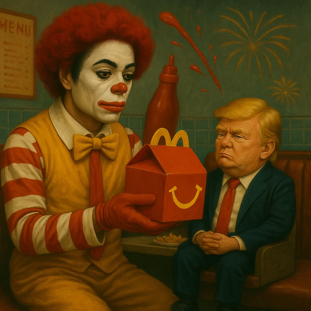Ronald McJackson.... you'll never forget his happy meals. picture 1 of 3