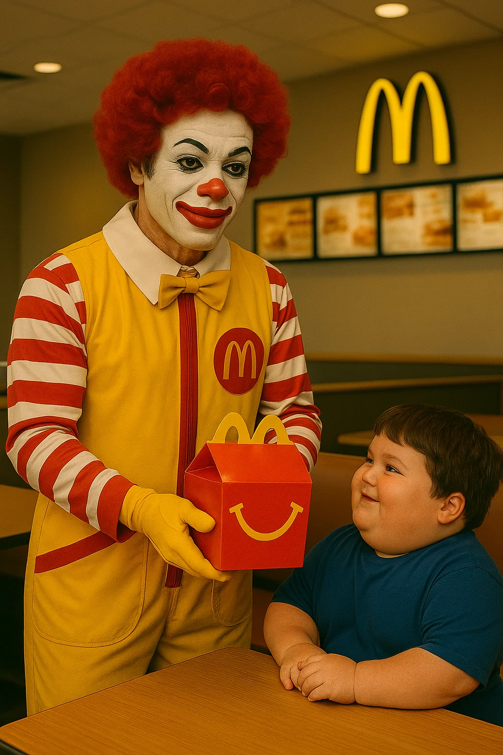 Ronald McJackson.... you'll never forget his happy meals. picture 2 of 3