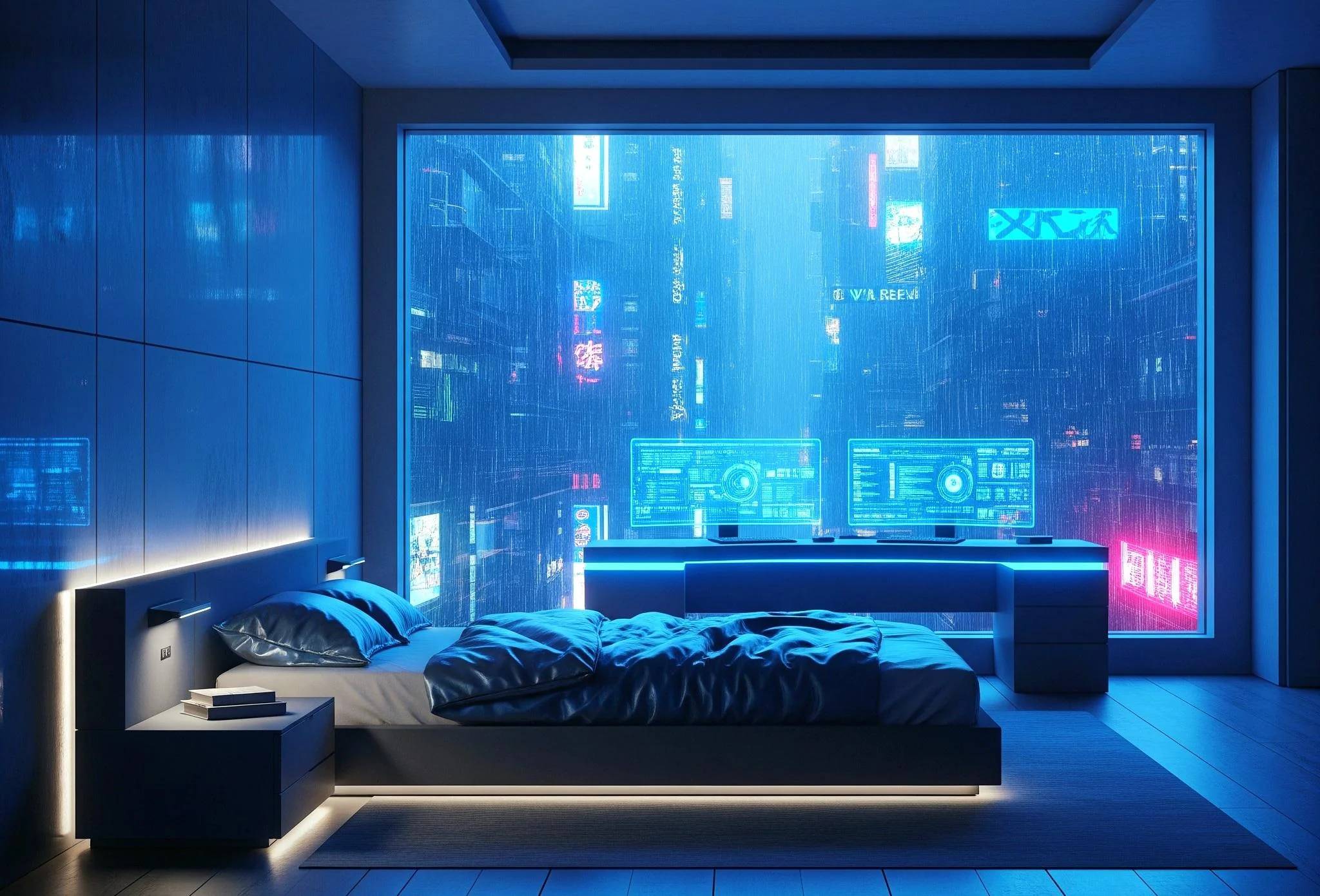 Cyberpunk Room. picture 2 of 7