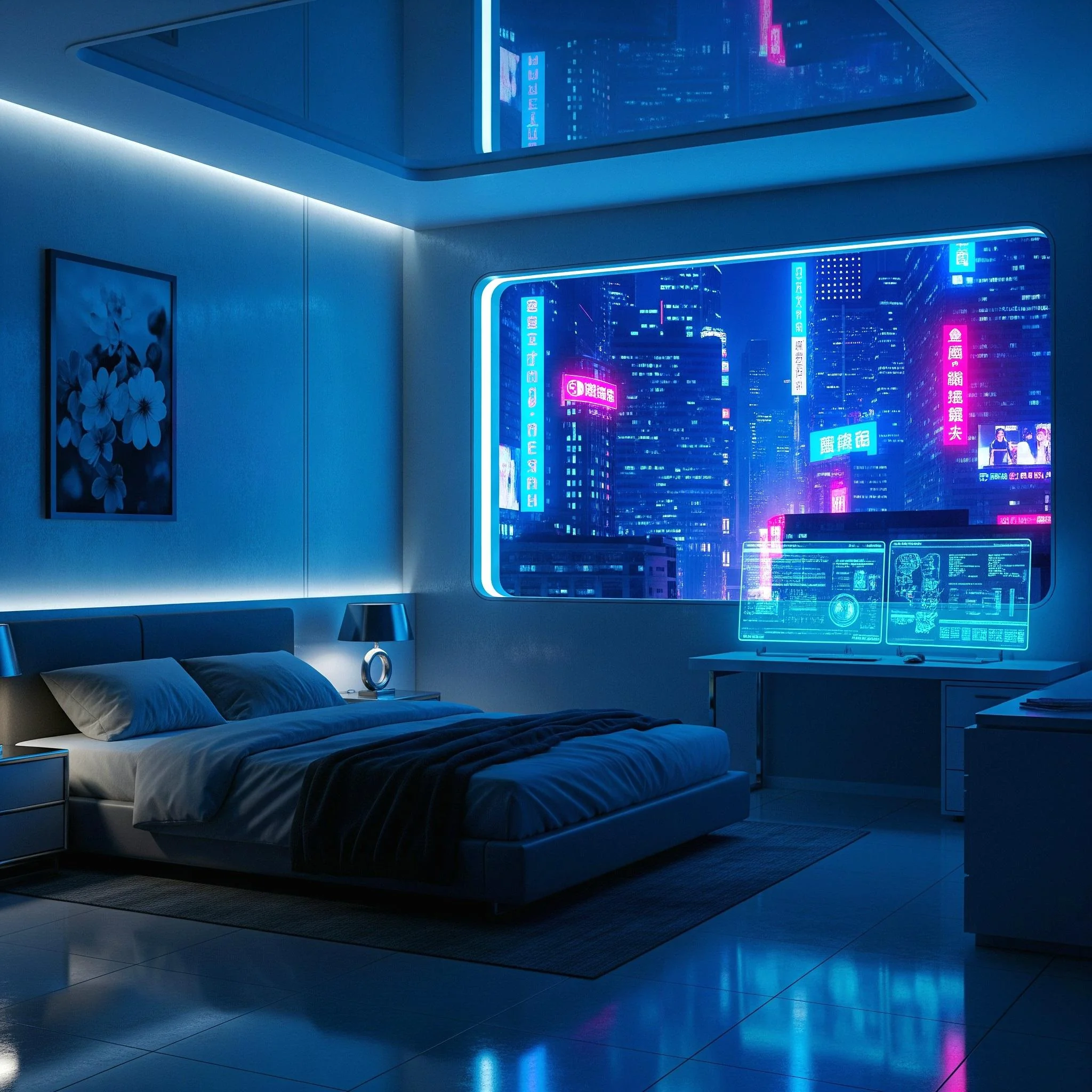 Cyberpunk Room. picture 6 of 7