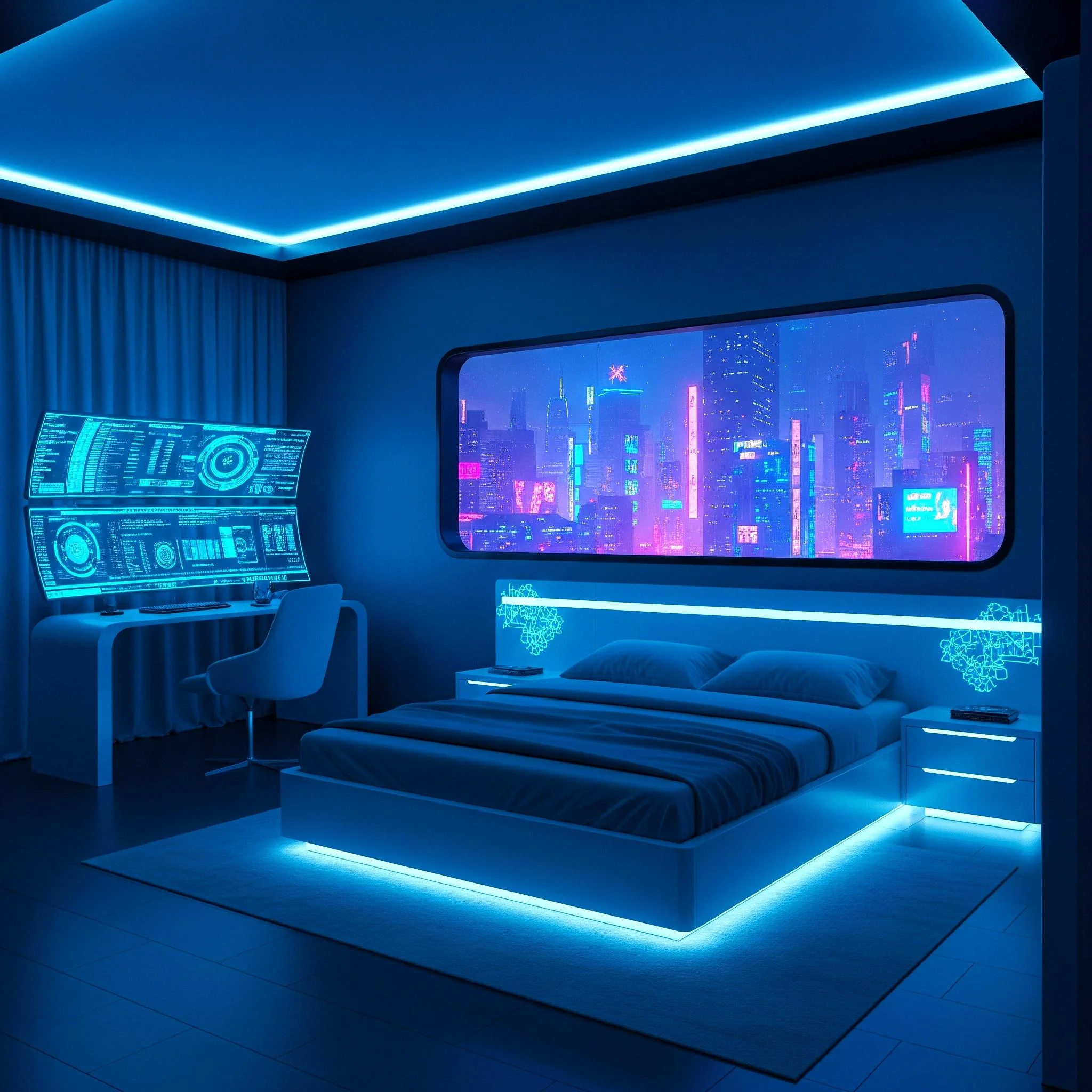 Cyberpunk Room. picture 7 of 7