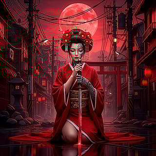 Warrior Geisha🇯🇵☸️⚔️☝🏻♥️'
