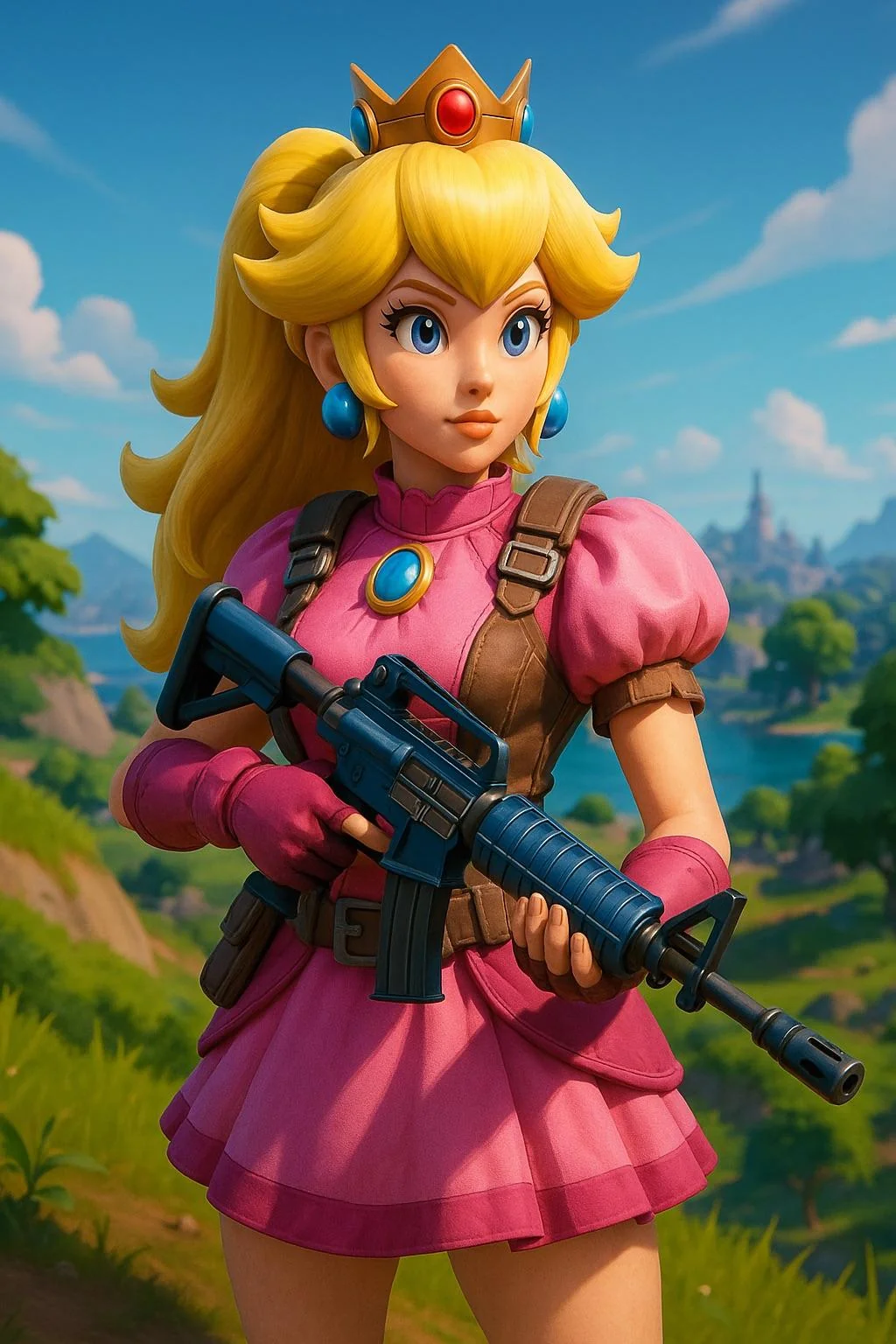 Princess Peach in Different Games picture 2 of 3