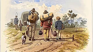 1850s paintings as base for animation'