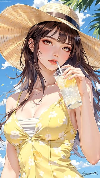 Lemon Yellow Melted in the Glare / Phone Wallpaper Archives'