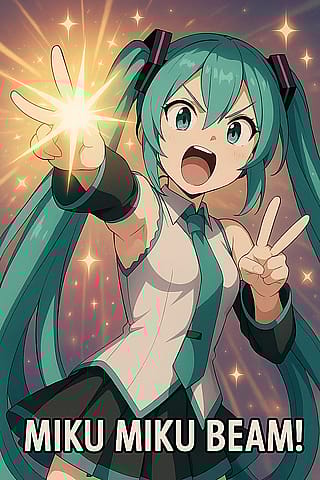 Miku Miku Beam'